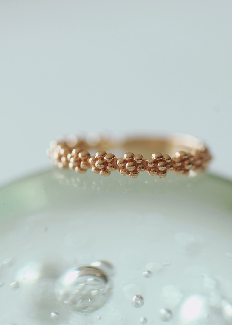 Tiny Flower Ring 18K 잔꽃 반지